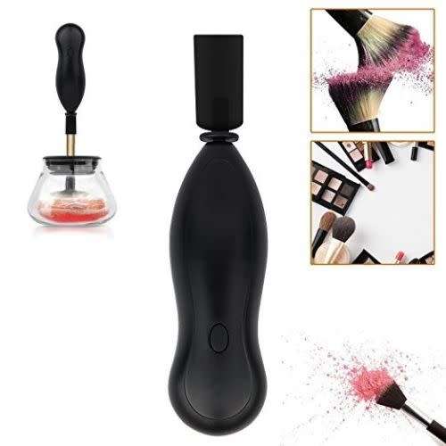 Makeup Brush Cleaner, Automatic And Dry Brushes In Seconds For All Size Cleaning