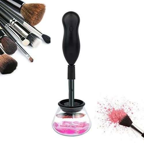 Makeup Brush Cleaner, Automatic And Dry Brushes In Seconds For All Size Cleaning