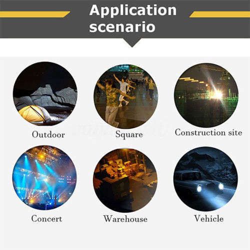 10W Portable LED COB Flood Light Flashlight Outdoor Garden Work Spot Lamp Mini Z