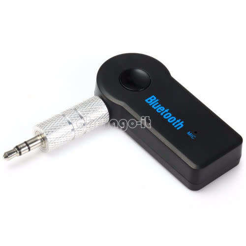 Bluetooth V3.0 Wireless Stereo Audio Music Receiver 3.5mm Handsfree Car AUX(10m) Supports A2DP