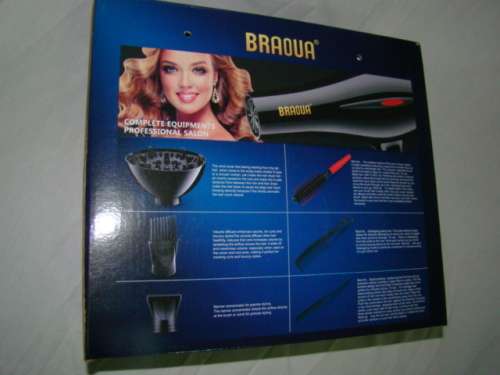 BRAOUA Professional Hair Dryer And Brush Set With 4000 WATTS