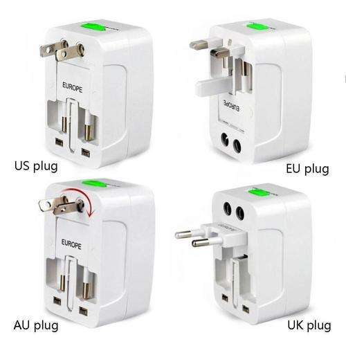 All in One Universal International Plug Adapter Port World Travel Best