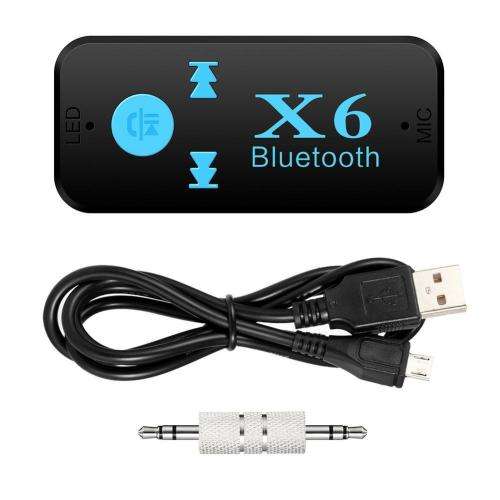 Wireless Bluetooth Receiver 3.5mm Car AUX Audio Adapter Hands-free Music Player