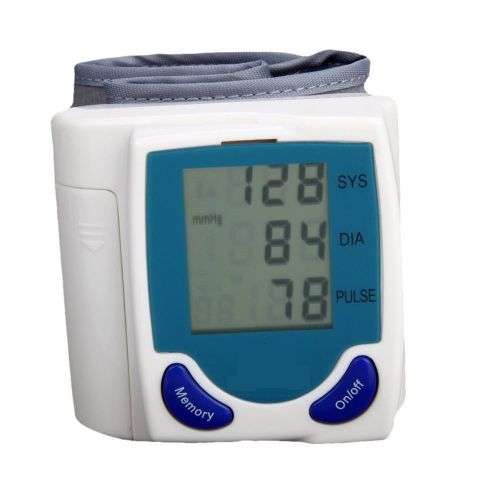 Wristwatch Style Blood Pressure Monitor Automatic Non-Prescription OTC