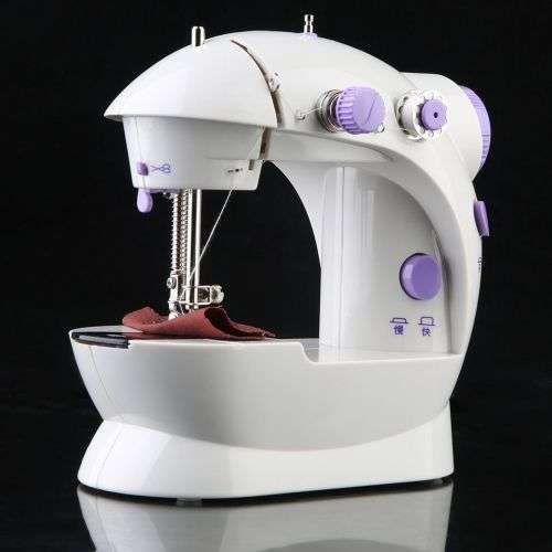 Portable Mini Handheld Electric Sewing Machine Desktop Home Household Sewing
