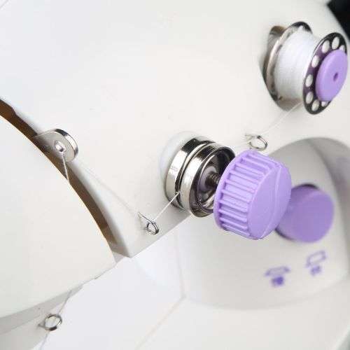 Portable Mini Handheld Electric Sewing Machine Desktop Home Household Sewing