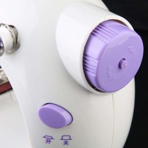 Portable Mini Handheld Electric Sewing Machine Desktop Home Household Sewing