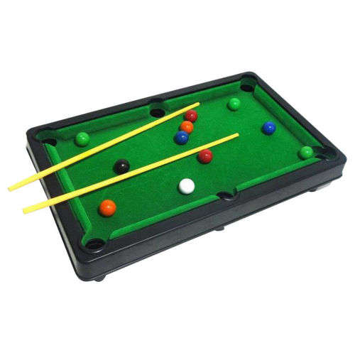 Mini Billiards Toy / Tabletop Pool Table Set / Snooker Game Desktop for Kids