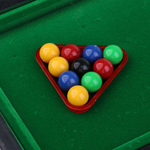 Mini Billiards Toy / Tabletop Pool Table Set / Snooker Game Desktop for Kids