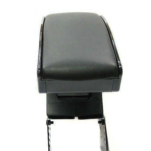 Universal-Black-Armrest-Arm-Rest-Centre-Console-Storage-Leather-Box-Car-Van-Bus  Universal-Black-Ar