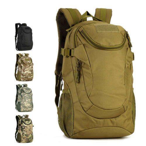 25L Outdoor Sport Tactical Military Double Shoulder waterproof Backpack