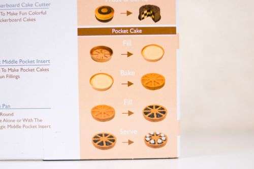 3 Piece Set Copper Chef 9" Perfect Cake Pan Mold Bakeware Kitchen Baking Round