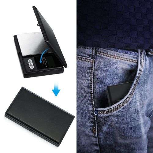 Digital Electronic Mini Pocket Gold Jewellery Weighing Scales 0.01G to 200 Grams