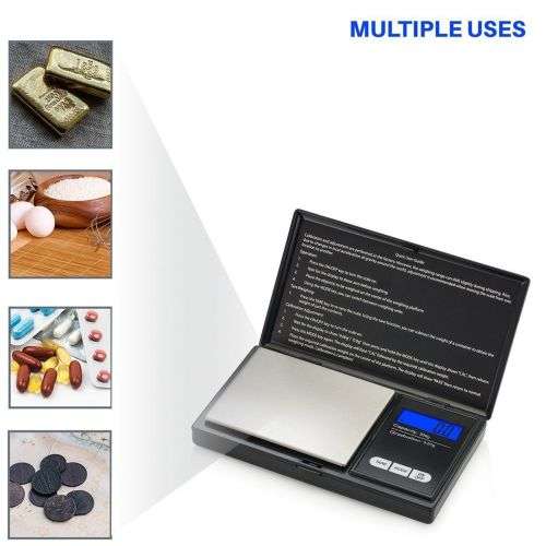 Digital Electronic Mini Pocket Gold Jewellery Weighing Scales 0.01G to 200 Grams