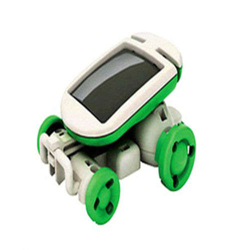 6 in 1 DIY Educational Learning Power Solar Robot Kit Childs Kids Toys Hobbies