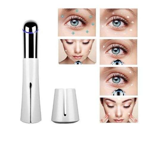 Portable Electric Eye Massager Remove Wrinkles Dark Circles Beauty Instrument DE