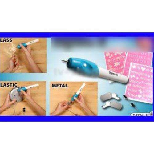 Cool Jewellery Jewelry Steel Engrave Engraving Engraver Pen Carve Hand Tool Kit AS SEEN ON TV!!