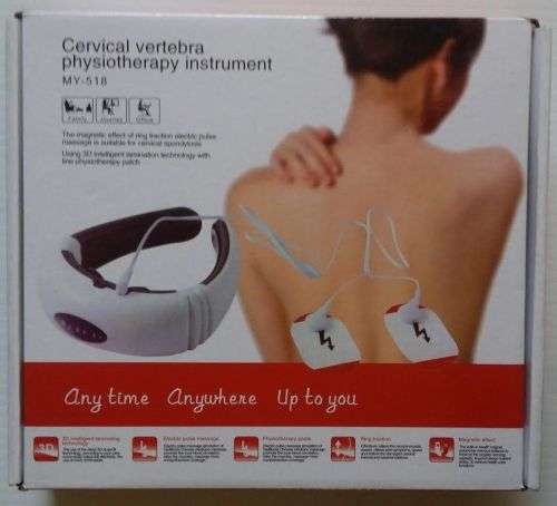 Cervical Vertebra Physiotherapy Instrument Electric Pulse Massage Ring Traction