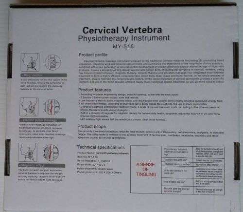 Cervical Vertebra Physiotherapy Instrument Electric Pulse Massage Ring Traction