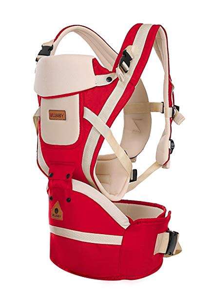 3 IN 1 Willbaby Baby Carrier With Hip Seat" only black colour this moment"