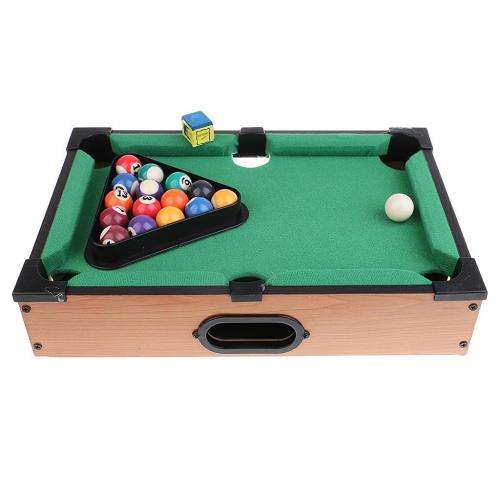 Mini Tabletop Pool Table Desktop Billiards Play Sports Kids Toys Xmas Gift