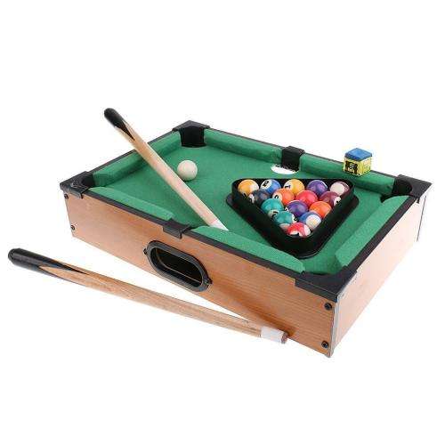Mini Tabletop Pool Table Desktop Billiards Play Sports Kids Toys Xmas Gift