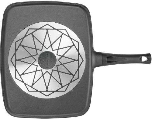 All-in-One Frying Pan Heavy-Gauge Cast Aluminum Nonstick Dishwasher-Safe