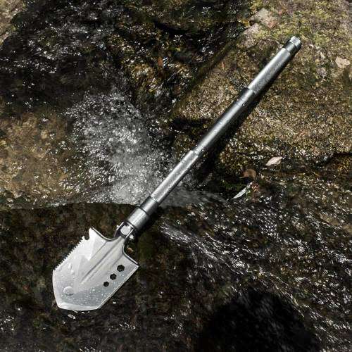 Military Tactical Multifunction Shovel Strong Detachable Outdoor Survival Tool