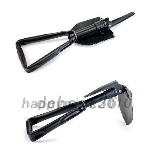 Multi-function Folding Spade Shovel Emergency Survival Camping Military Tool