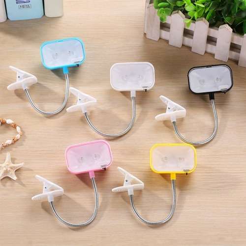 1X(LED Book Light Flexible Portable Mini Adjustable Clip-on Reading Lamps G E3K1