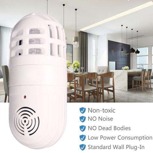 Indoor Repellent Atomic Bug Zapper Ultrasonic Pest Repeller And Insect Plug