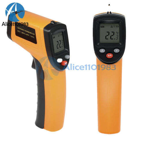 GM320 Non-Contact LCD IR Laser Infrared Digital Temperature Thermometer Gun HOT