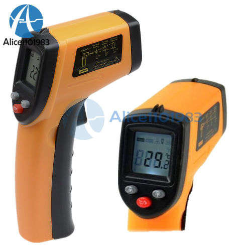 GM320 Non-Contact LCD IR Laser Infrared Digital Temperature Thermometer Gun HOT