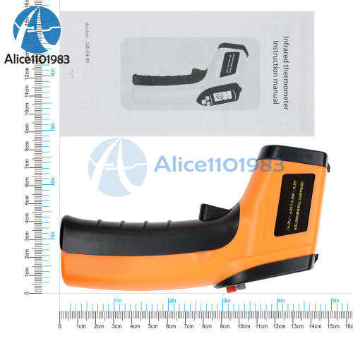 GM320 Non-Contact LCD IR Laser Infrared Digital Temperature Thermometer Gun HOT