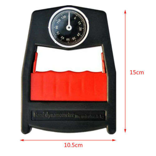 Hand Dynamometer Grip Power Strength Meter 130Kg/286Lbs Capacity Force Gaug I5R0