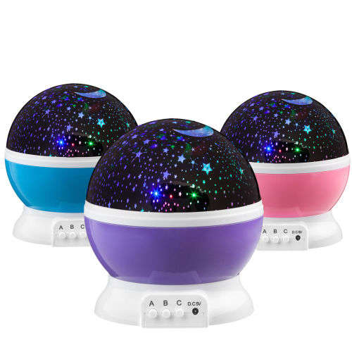 Romantic LED Starry Night Sky Galaxy Projector Lamp Star light Cosmos Gift New