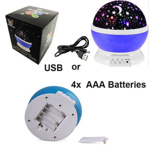 Romantic LED Starry Night Sky Galaxy Projector Lamp Star light Cosmos Gift New