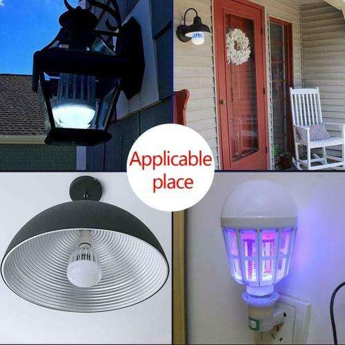 Mosquito Killer led Bulb 2 in 1 Light Fly Insect Bug trap Zapper Lamp E27 1PCS
