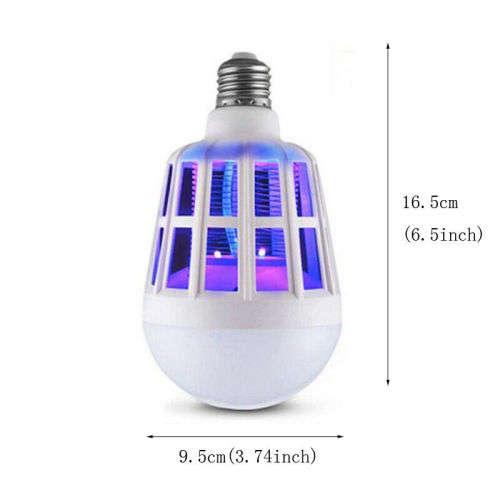 Mosquito Killer led Bulb 2 in 1 Light Fly Insect Bug trap Zapper Lamp E27 1PCS