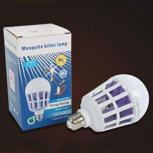 Mosquito Killer led Bulb 2 in 1 Light Fly Insect Bug trap Zapper Lamp E27 1PCS