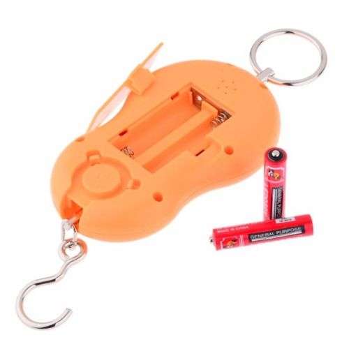 50kg/10g Portable Electronic Scale LCD Digital Hanging Luggage Weight Hook Scale