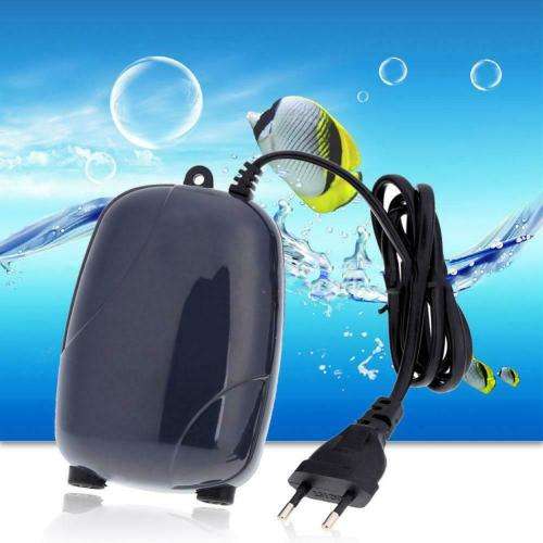 Aquarium Air Pump Mini Air Compressor Oxygen Pumps Fish Tank Water Accessories 3w