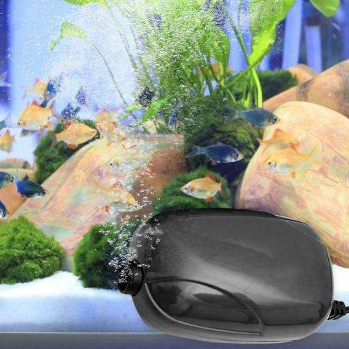 Aquarium Air Pump Mini Air Compressor Oxygen Pumps Fish Tank Water Accessories 3w