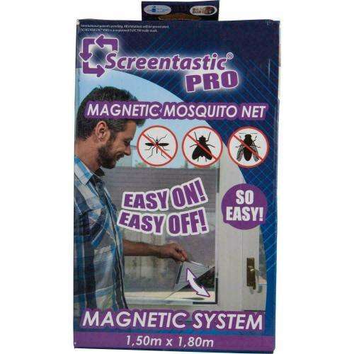 Magnetic Mosquito Net for Windows with Self Adhesive Magnetic Strip