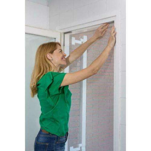 Magnetic Mosquito Net for Windows with Self Adhesive Magnetic Strip