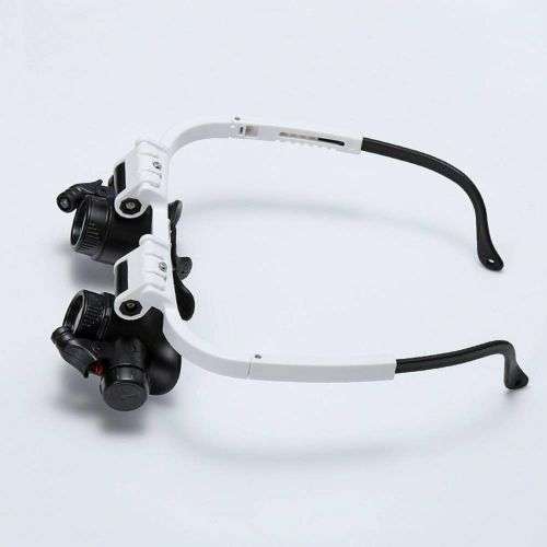 8X23X Magnification Head Wearing LED Magnifier Glass For Watch Jewelry Repair