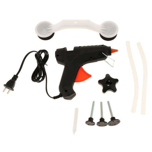 Pops-a-dent Car Body Dent Repair Tool Kit DIY Puller Bridge Glue Gun Stick set