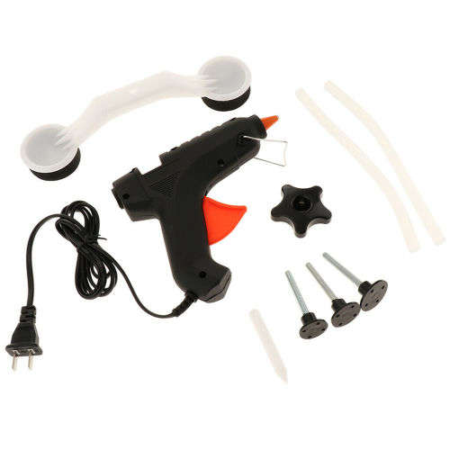 Pops-a-dent Car Body Dent Repair Tool Kit DIY Puller Bridge Glue Gun Stick set