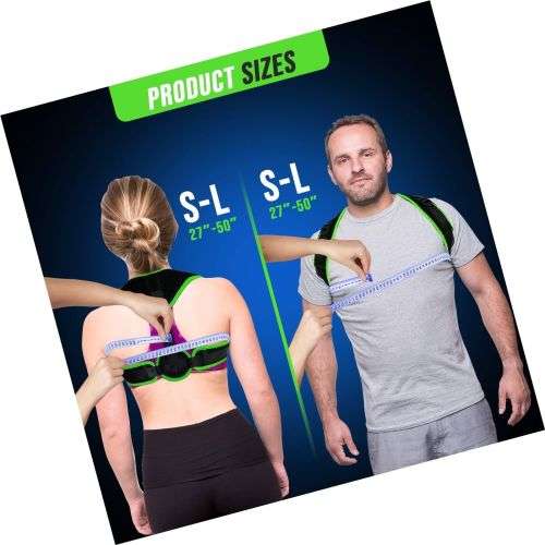 Clavicle Brace Neck Hump Corrector, Posture Corrector for Women & Men, Magnet...
