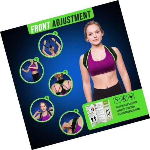 Clavicle Brace Neck Hump Corrector, Posture Corrector for Women & Men, Magnet...